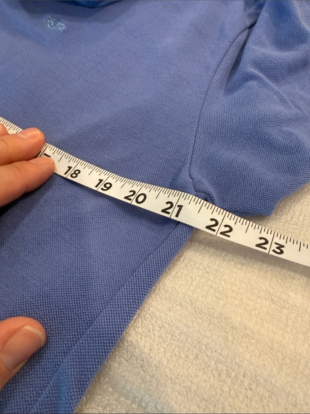 Burberry of London Classic Blue Men's Polo  – See Notes | XL - Picture 8 of 9